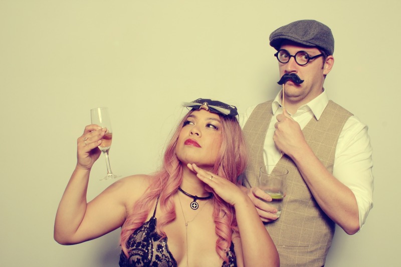 Girlie's 50th Great Gatsby {photobooth}